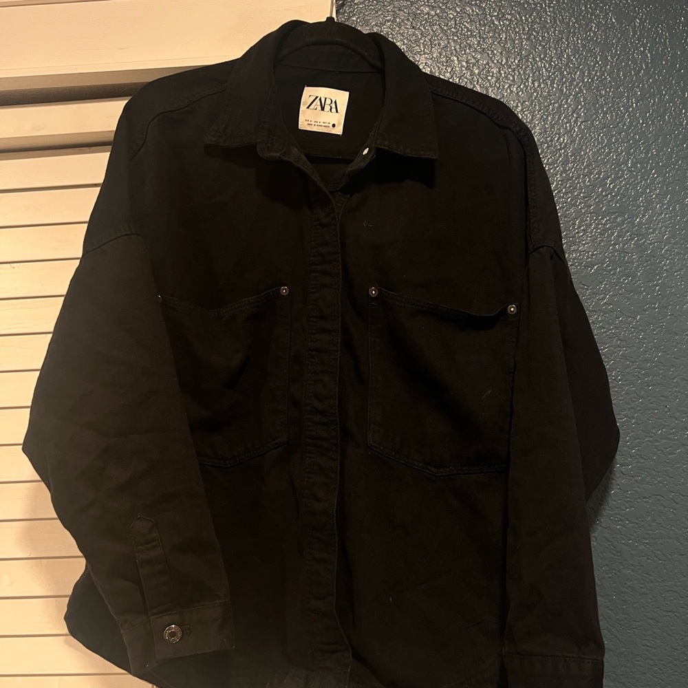 Black Zara jacket